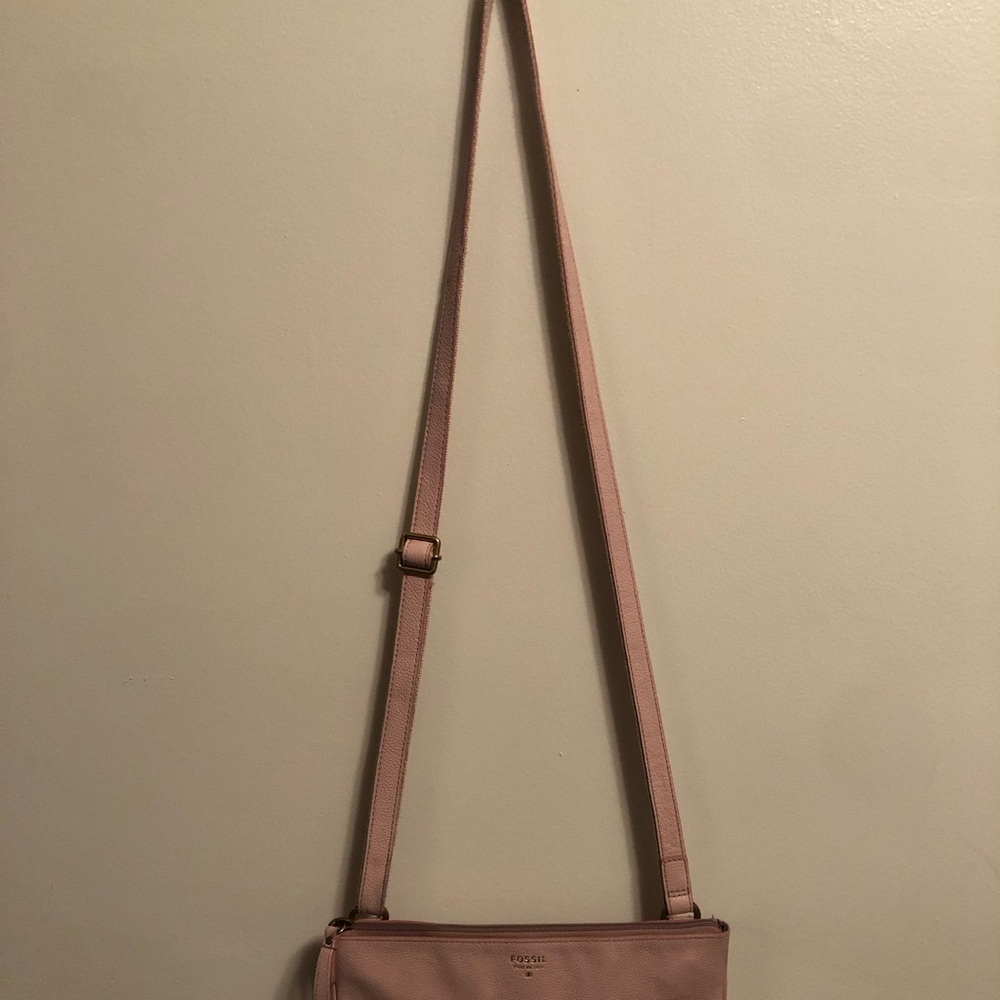 Vintage Fossil Leather Crossbody Bag - Picture 6 of 7